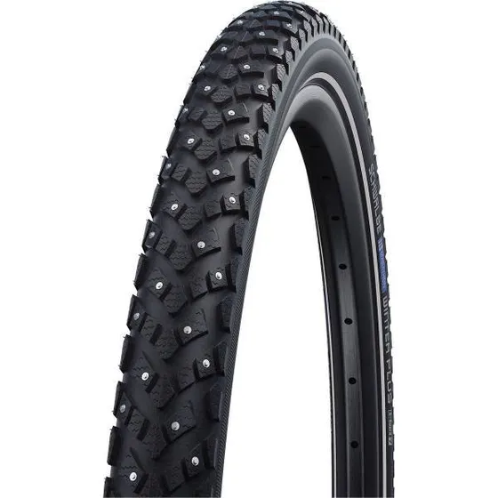 Schwalbe Marathon Winter Plus 28x2.00 Catarifrangente Nero