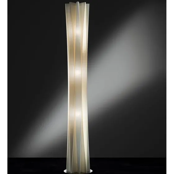 Lampada da terra Slamp Bach, 184 cm, Oro