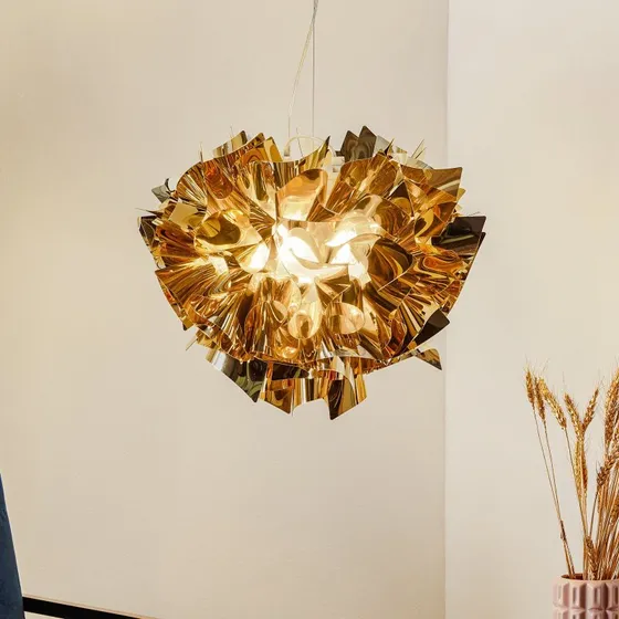 Slamp Veli Lampada a Sospensione Oro - Design Adriano Rachele