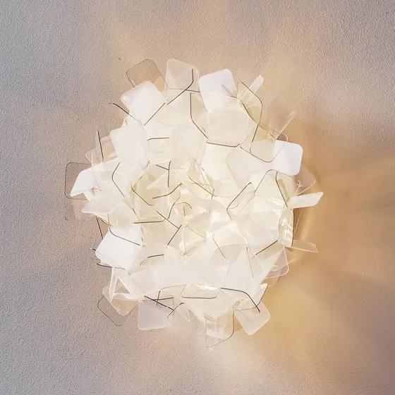Slamp Clizia Plafoniera Ø 32 cm Fumé