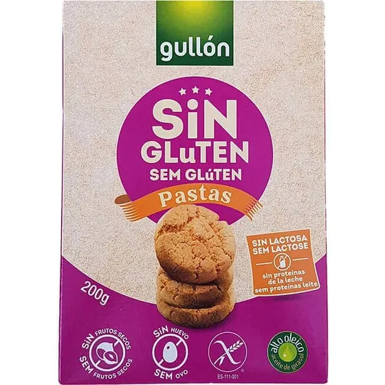 Gullon Biscotti Senza Glutine, 200 g