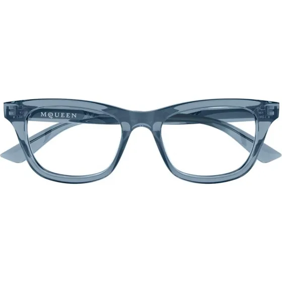 Alexander McQueen Occhiali da Vista Cat-Eye Blu AM0515O