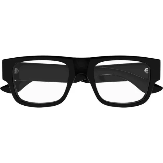 Alexander McQueen Occhiali da Vista Squadrati Neri AM0511O