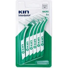 Kin Micro Spazzolino Interdentale 0,9 mm - Confezione da 6 pezzi