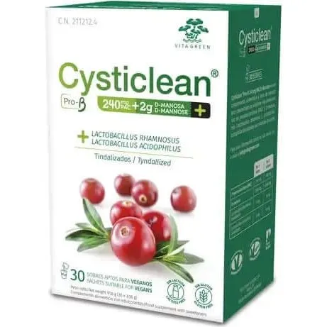 Cysticlean Pro B & D Mannose 30 Bustine