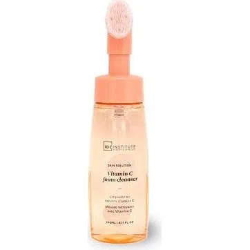 Idc Institute Vitamin C Foam Cleanser con Spazzola Esfoliante 240ml
