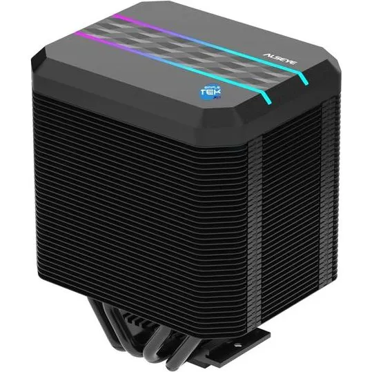 ALSEYE MAX M90 Dissipatore CPU 9cm RGB Nero 180W TDP