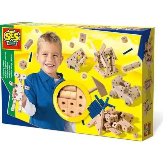 SES Il Carpentiere - Kit di Costruzione in Legno
