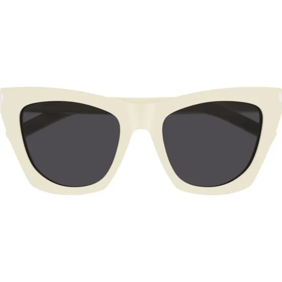 Saint Laurent Kate SL 214 Occhiali da Sole Cat-eye Bianchi e Neri