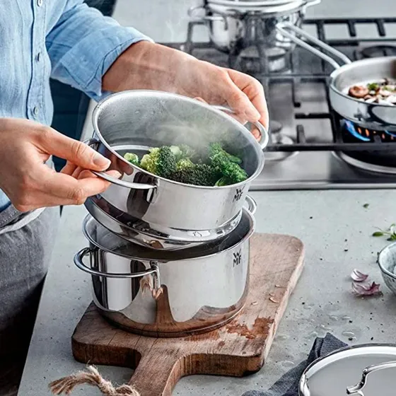 WMF Olla con Cestello per Vapore 16 cm