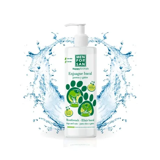 Menforsan Colluttorio Antitartaro 500ml per Cane e Gatto