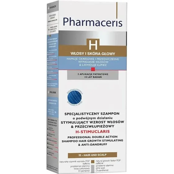 Pharmaceris H Stimuclaris Shampoo Crescita e Anti-Forfora 250 ml