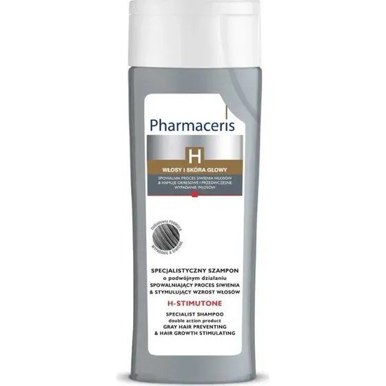 Pharmaceris H Stimutone Shampoo Anti-Grigio e Densità 250 ml