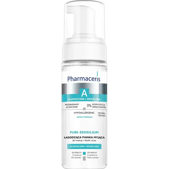 Pharmaceris A Puri-Sensilium Mousse Detergente Viso e Occhi 150 ml