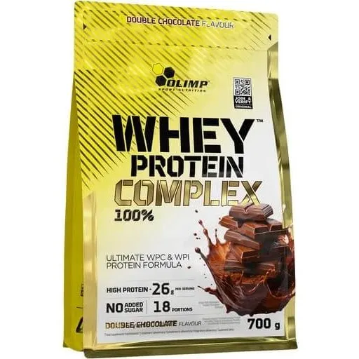 Olimp Whey Protein Complex 100% Gusto Double Chocolate 700 g