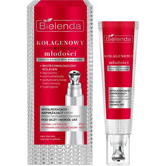 Bielenda Collagen Youth Stimulator Crema Contorno Occhi e Labbra 15ml