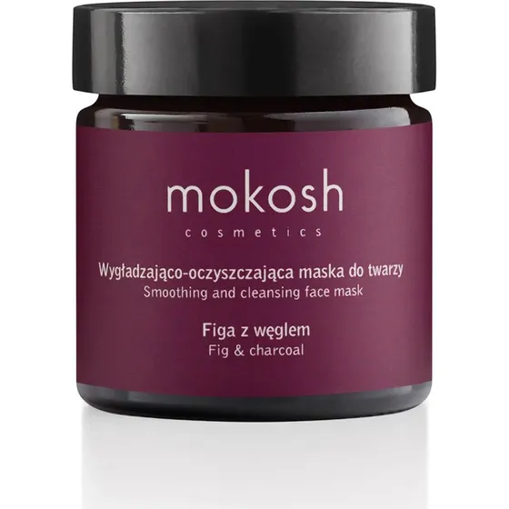 Mokosh Maschera Viso Levigante e Detergente Fico e Carbone 60 ml