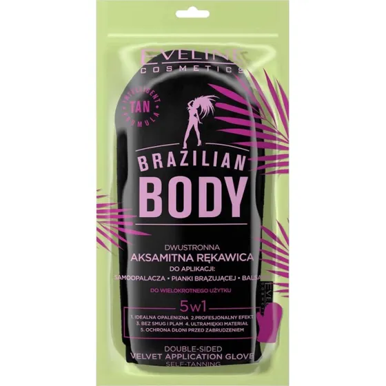 Eveline Cosmetics Guanto Brazilian Body per Autoabbronzante