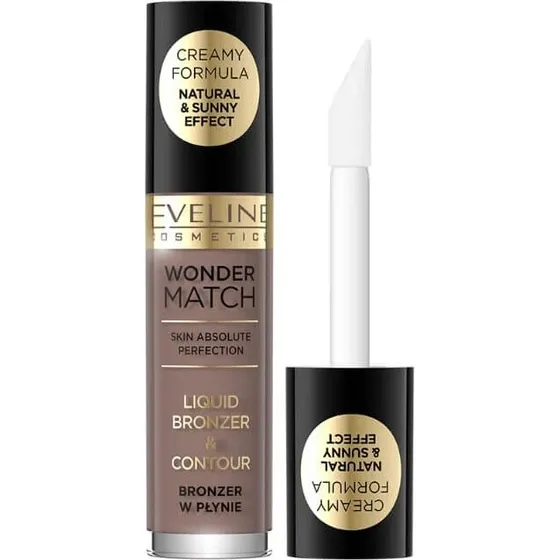 Eveline Cosmetics Wonder Match Liquid Bronzer n. 01, 4,5 ml