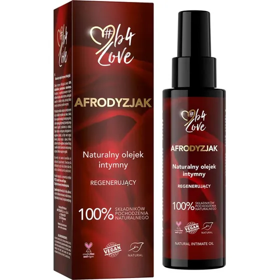 B4Love Olio Intimo Afrodisiaco Naturale Rigenerante 70 ml