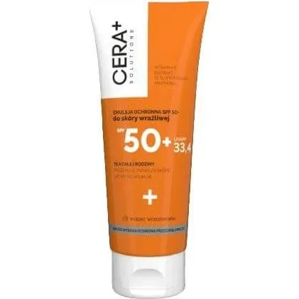 Cera+ Solutions Emulsione Protettiva SPF50+ Pelli Sensibili 200 ml