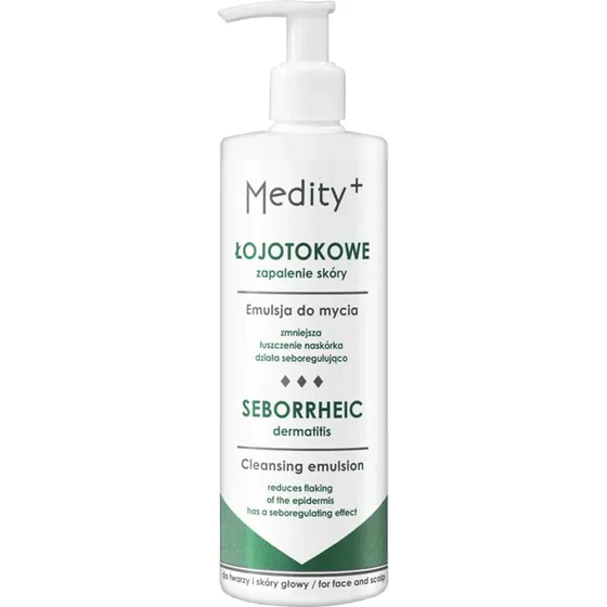 Medity+ Emulsione Detergente per Viso e Cuoio Capelluto