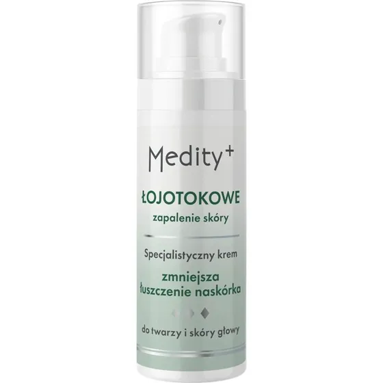Medity+ Crema Specializzata per Dermatite Seborroica Viso e Cuoio Capelluto