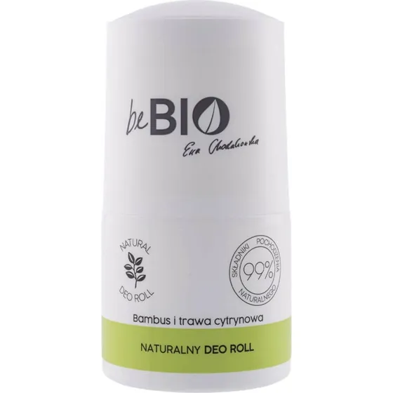 BeBIO Deo Roll-On Naturale Bambù e Erba di Limone 50 ml