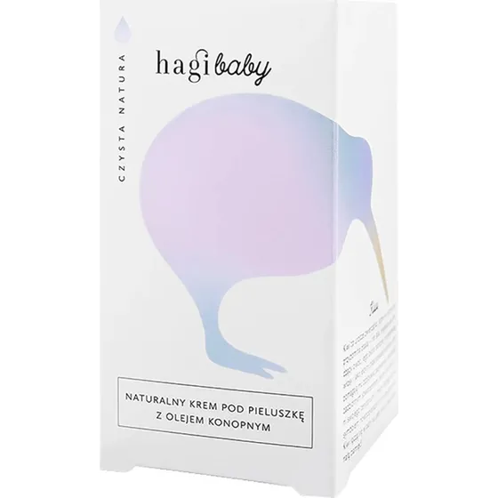 Hagi Baby Crema per il Cambio con Olio di Canapa, 50 ml