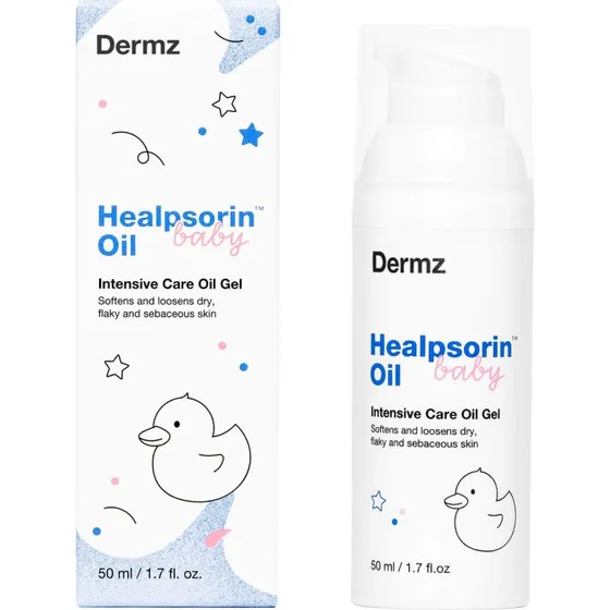 Healpsorin Baby Olio in Gel per Capello Crestato, 50 ml