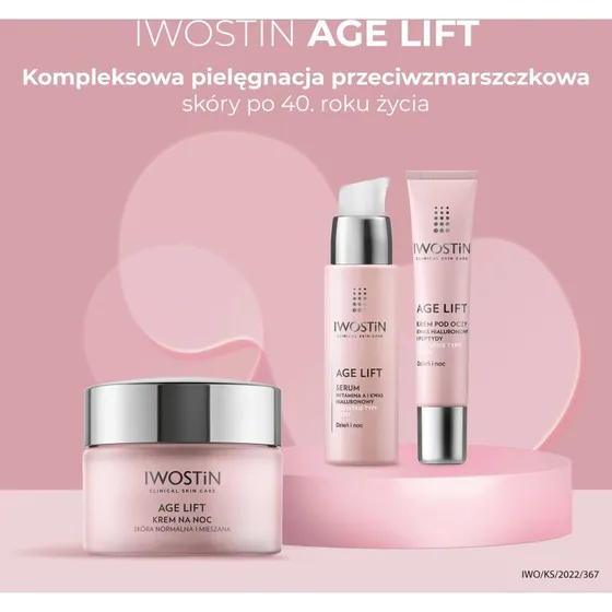 Iwostin Age Lift Crema Notte Pelle Mista 50 ml