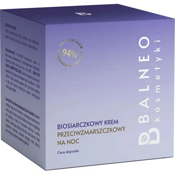 Balneocosmetici Crema Notte Antirughe al Biosolfuro