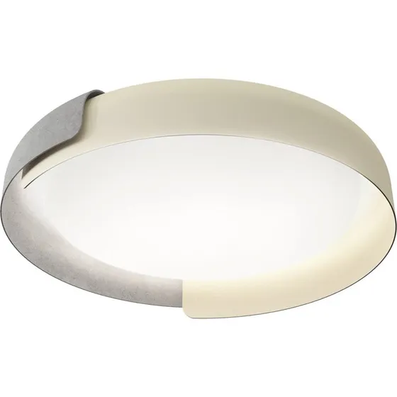 KDLN Plafoniera Dala Sabbia/Calcestruzzo LED Dimmerabile Ø 58 cm