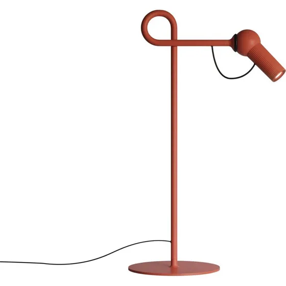 KDLN Lampada da Tavolo Bird Brick Red - Metallo Dimmerabile