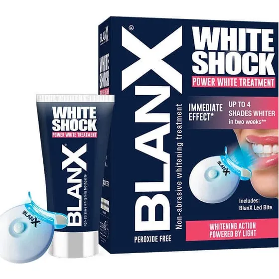Blanx White Shock Trattamento Intensivo Sbiancante con LED 50 ml