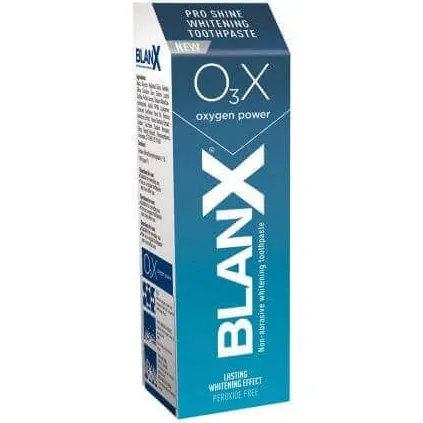 Blanx O3X Dentifricio Sbiancante e Lucidante con Ossigeno Attivo, 75ml