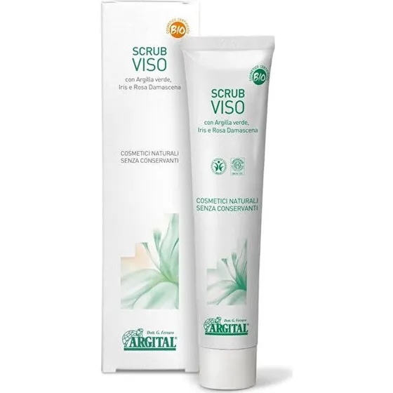 Argital Scrub e Maschera Viso all'Argilla Verde 200 ml