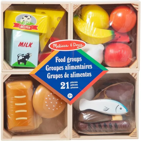Melissa & Doug Gruppi di Alimenti in Legno
