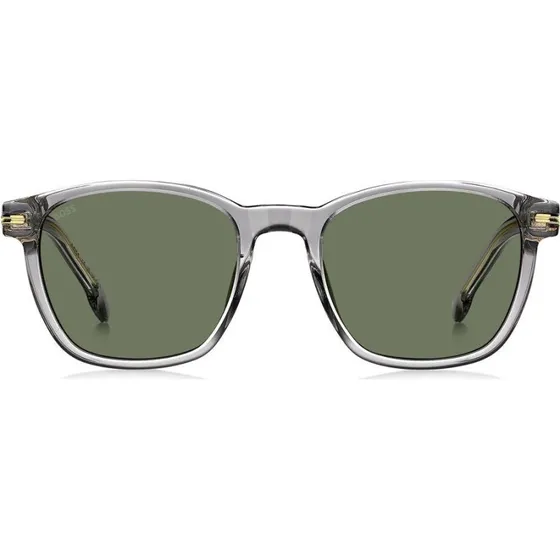 Boss 1505/S Occhiali da Sole Squadrati Verde Uomo