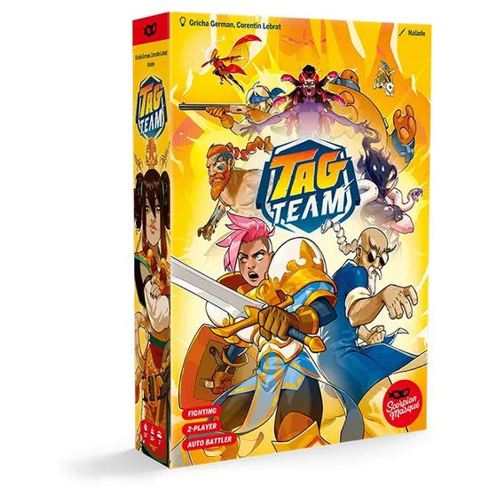 Asmodee Tag Team - Gioco da Tavolo per 2 Giocatori