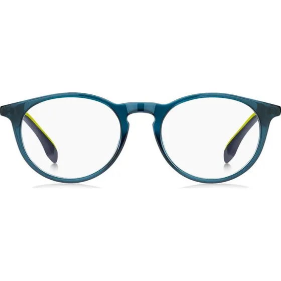 Boss 1545 Occhiali Da Vista Rotondi Blu e Giallo