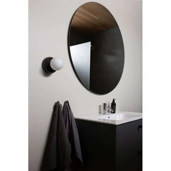 Globen Lighting Applique Torrano 13 cm Nero IP44