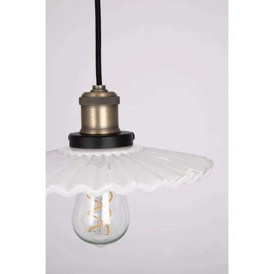 Globen Lighting Lampada a sospensione Cobbler 25 White