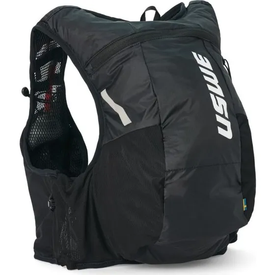 USWE Pace 14L Gilet Trail Running Uomo Nero Taglia M