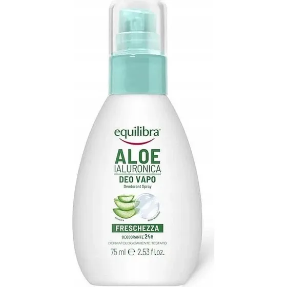 Equilibra Deodorante Spray Aloe Vera e Acido Ialuronico 75 ml