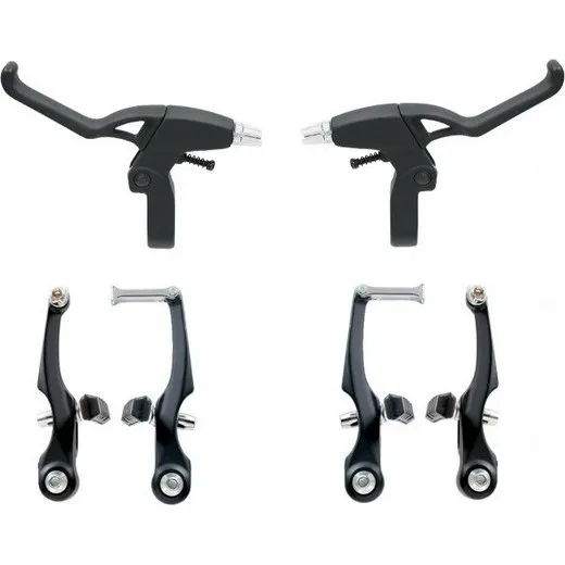 WAG Coppia Freni V-Brake Nero