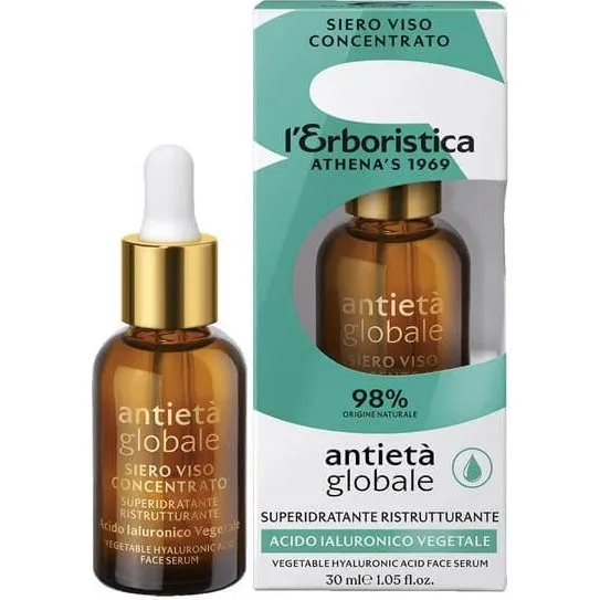 L'Erboristica Antieta Globale Siero Viso Idratante Acido Ialuronico