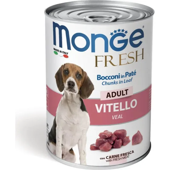 Monge Fresh Vitello Cani Adulti 400 g