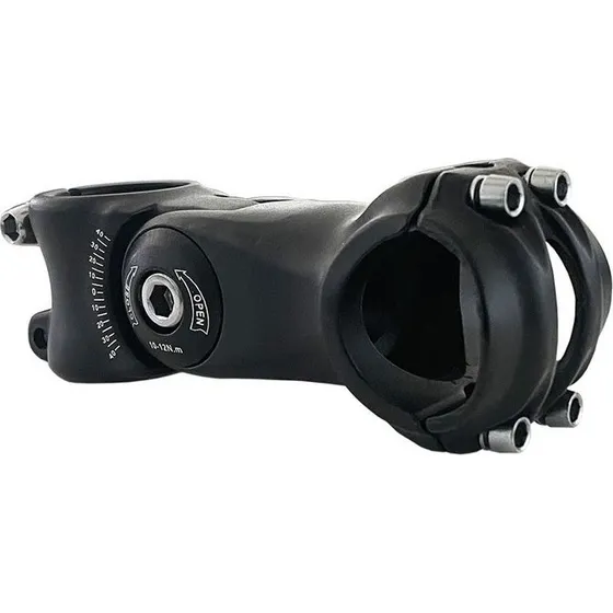 XON Attacco Manubrio 31,8x90mm Regolabile Nero