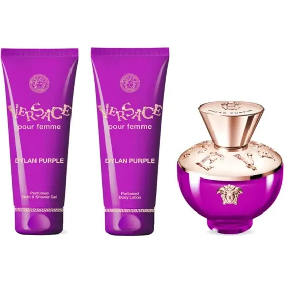 Versace Dylan Purple Gift Set EDP 50ml + Lozione + Gel Doccia
